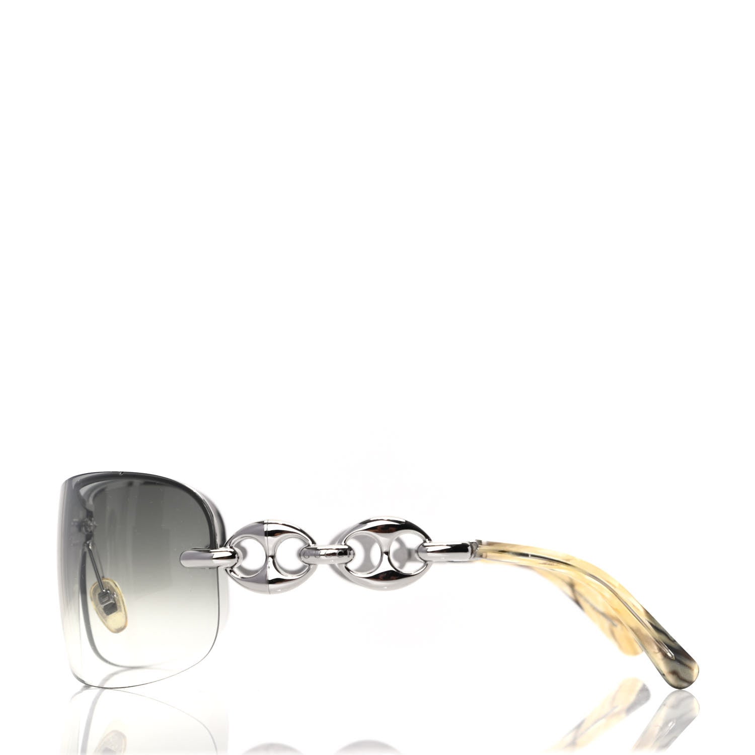 Gucci Semi Rimless Gradient Marina Chain Sunglasses GG2772/S Silver 3 of 6