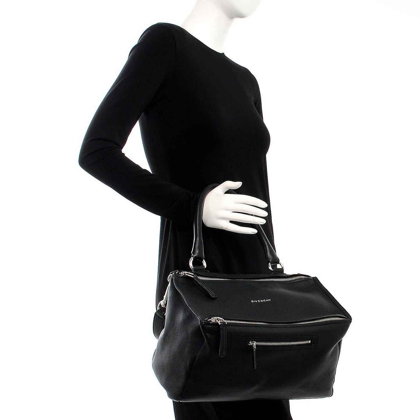 Sugar Goatskin Medium Pandora Black