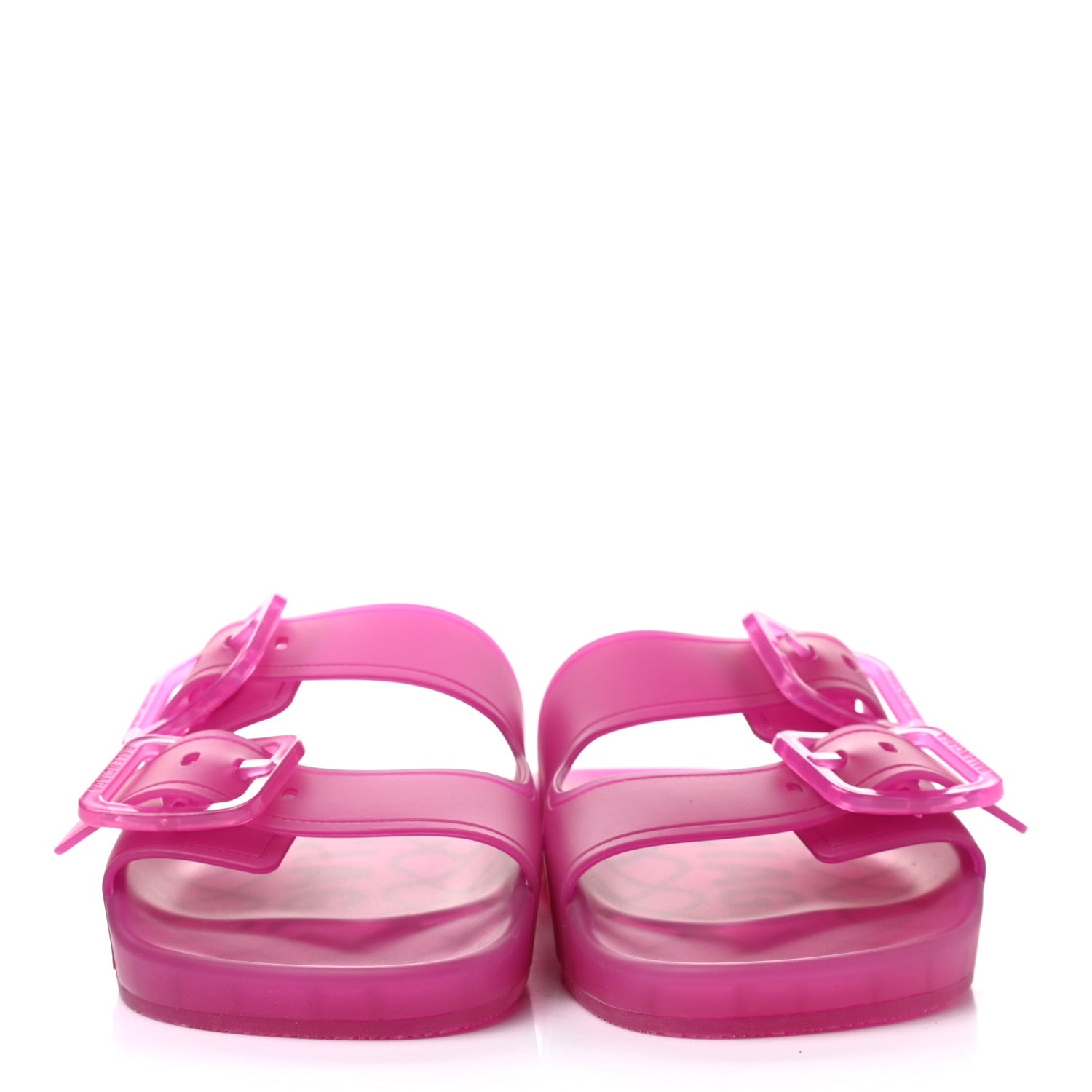 Balenciaga Technical Polyurethane Mallorca Slide Sandals 36 Pink 2 of 7