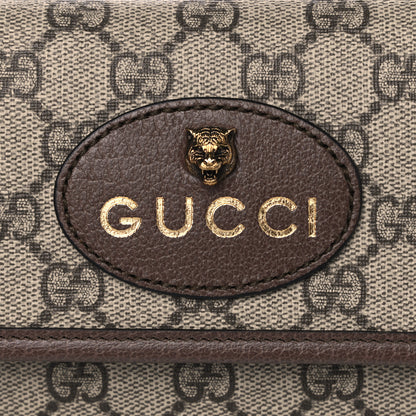 Gucci GG Supreme Monogram Neo Vintage Web Belt Bag Brown 9 of 11