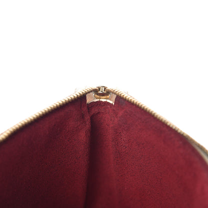 Louis Vuitton Monogram Multicolor Pochette Accessories White 7 of 9