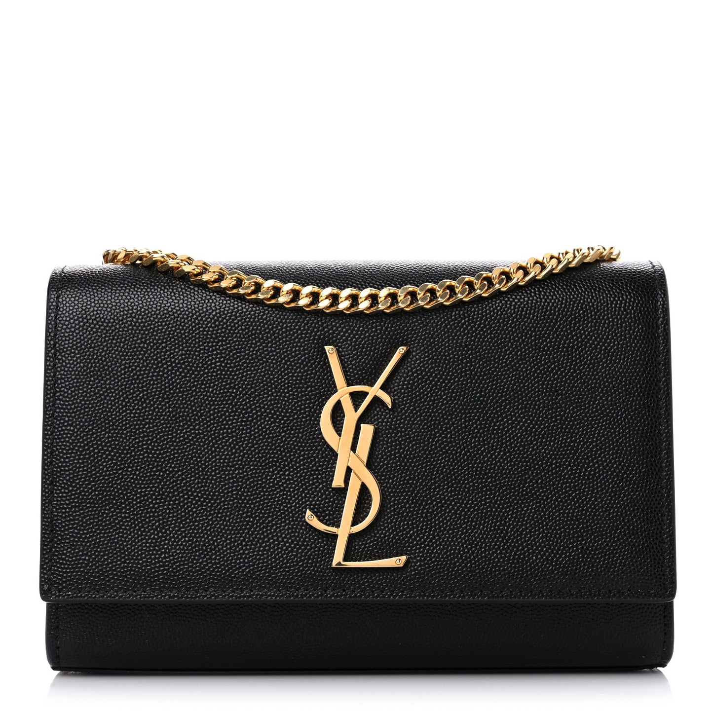 Grain De Poudre Small Monogram Kate Satchel Black