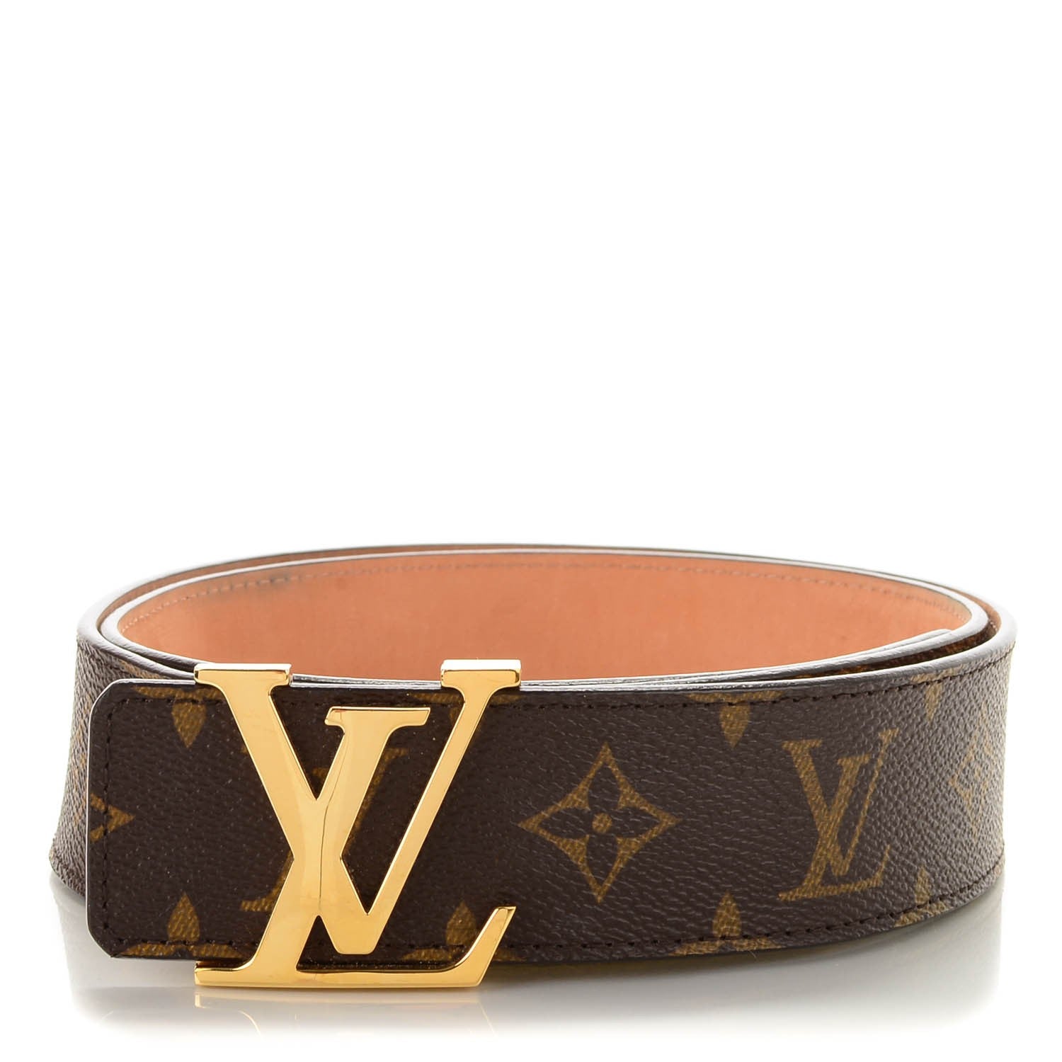 Louis Vuitton Monogram LV Initiales Belt 95 38 1 of 8