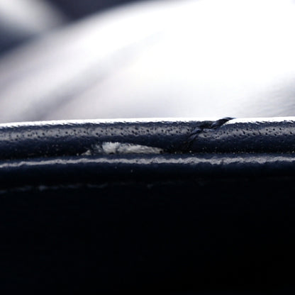 Chanel Lambskin Quilted Clutch Flap Blue 8 of 8