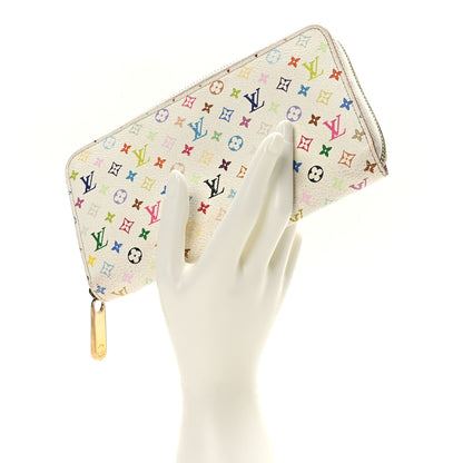 Louis Vuitton Monogram Multicolor Zippy Wallet Litchi 2 of 8