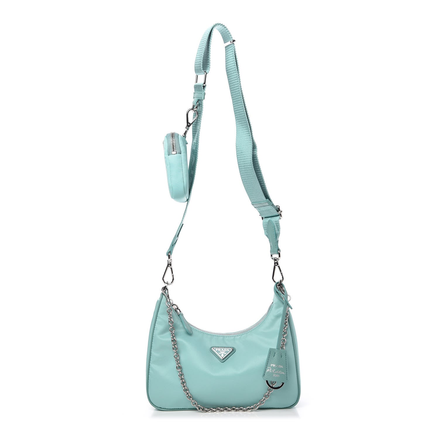 Prada Nylon Saffiano Re-Edition 2005 Shoulder Bag Giada 1 of 12