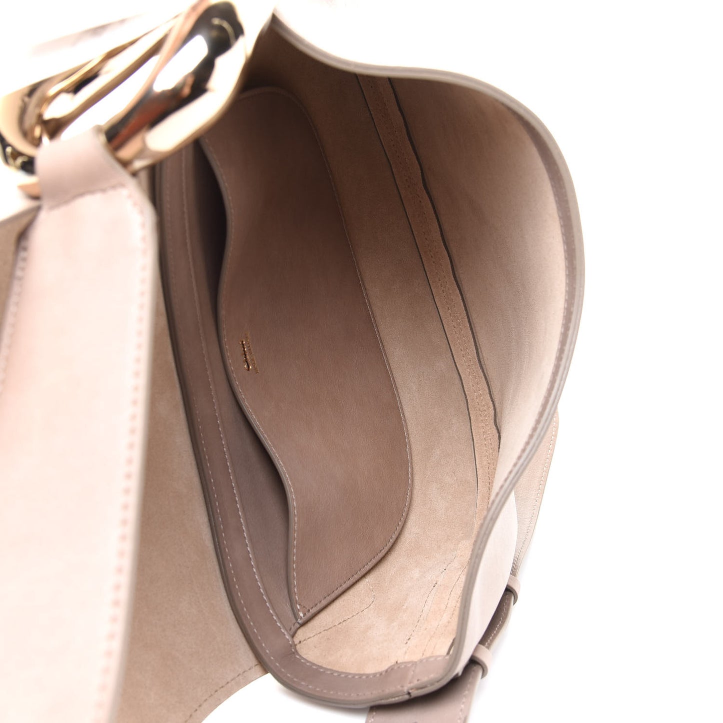 Grain Calfskin Kiss Hobo Motty Grey
