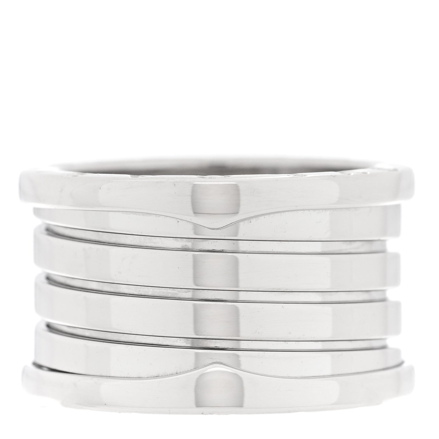18K White Gold B.Zero1 Four-Band Ring 54 7