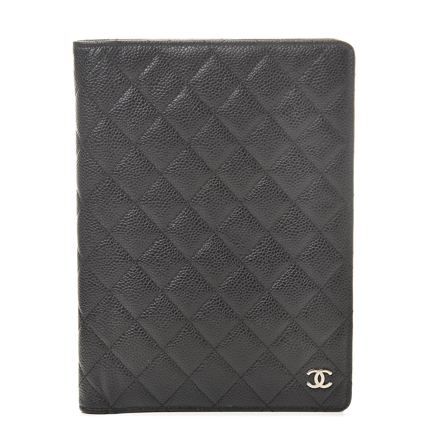 Chanel Caviar Quilted Large Agenda Cover Black 1 of 10