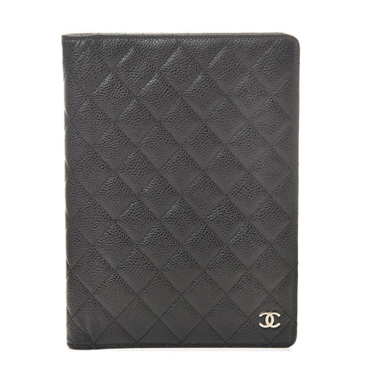 Chanel Caviar Quilted Large Agenda Cover Black 1 of 10