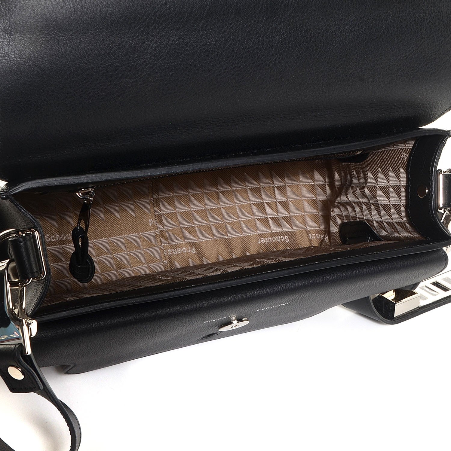 Proenza Schouler Calfskin PS11 Classic Shoulder Bag Black 5 of 10