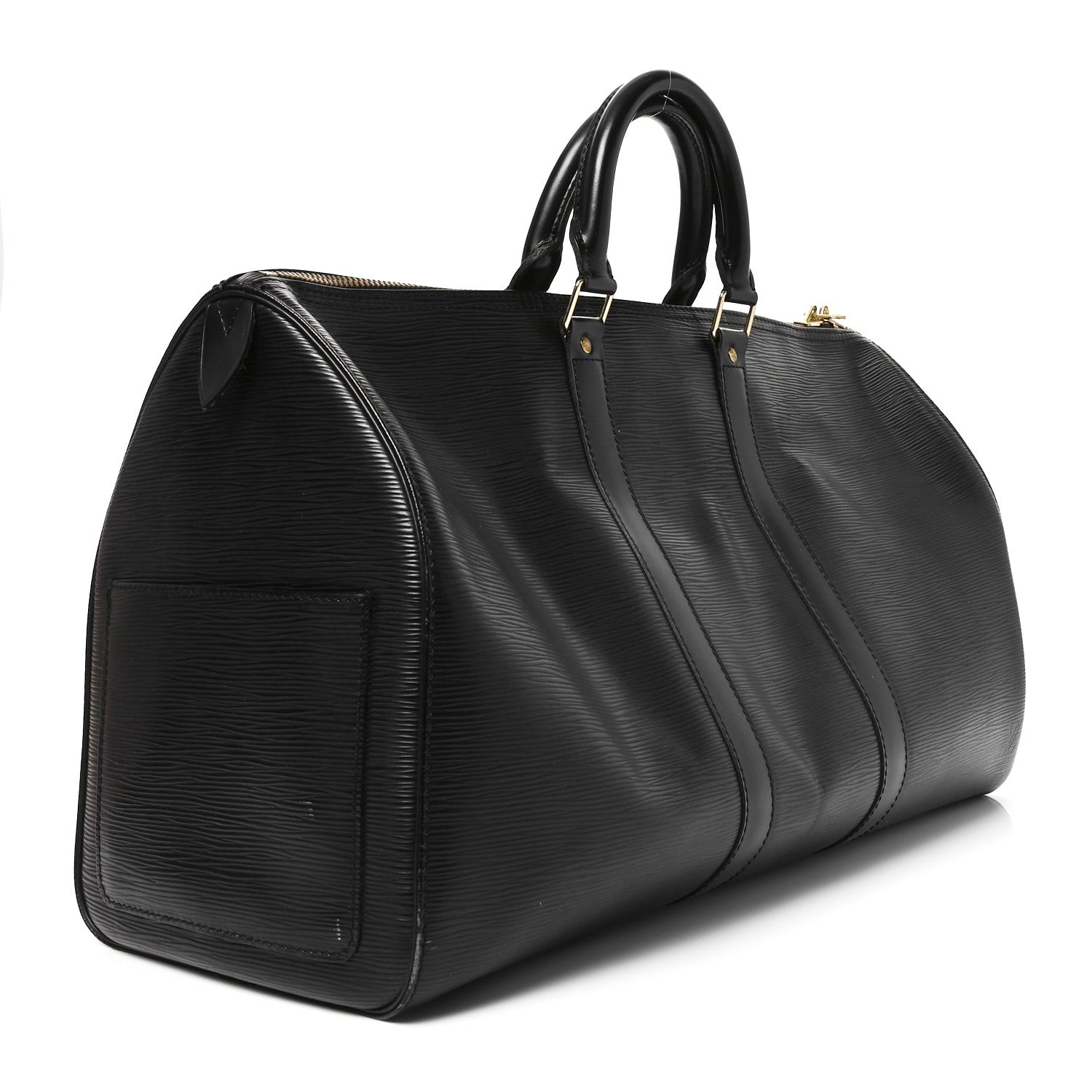Louis Vuitton Epi Keepall 45 Black 2 of 9
