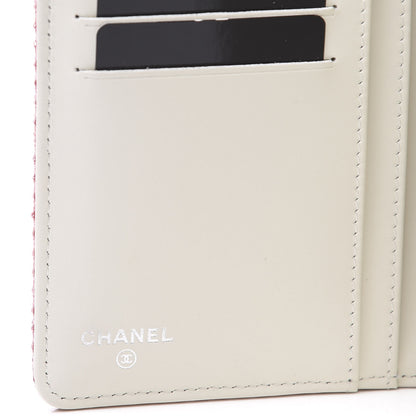 Chanel Canvas Deauville Small Wallet Pink 5 of 9
