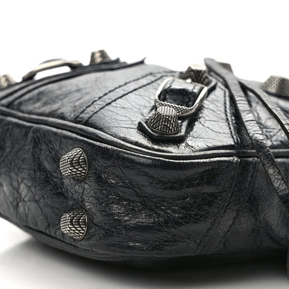 Balenciaga Agneau Arena Le Cagole Crossbody Bag Black 12 of 15
