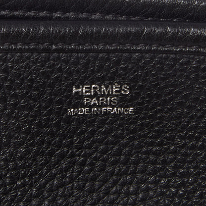 Hermes Taurillon Clemence Evelyne III GM Black 7 of 10