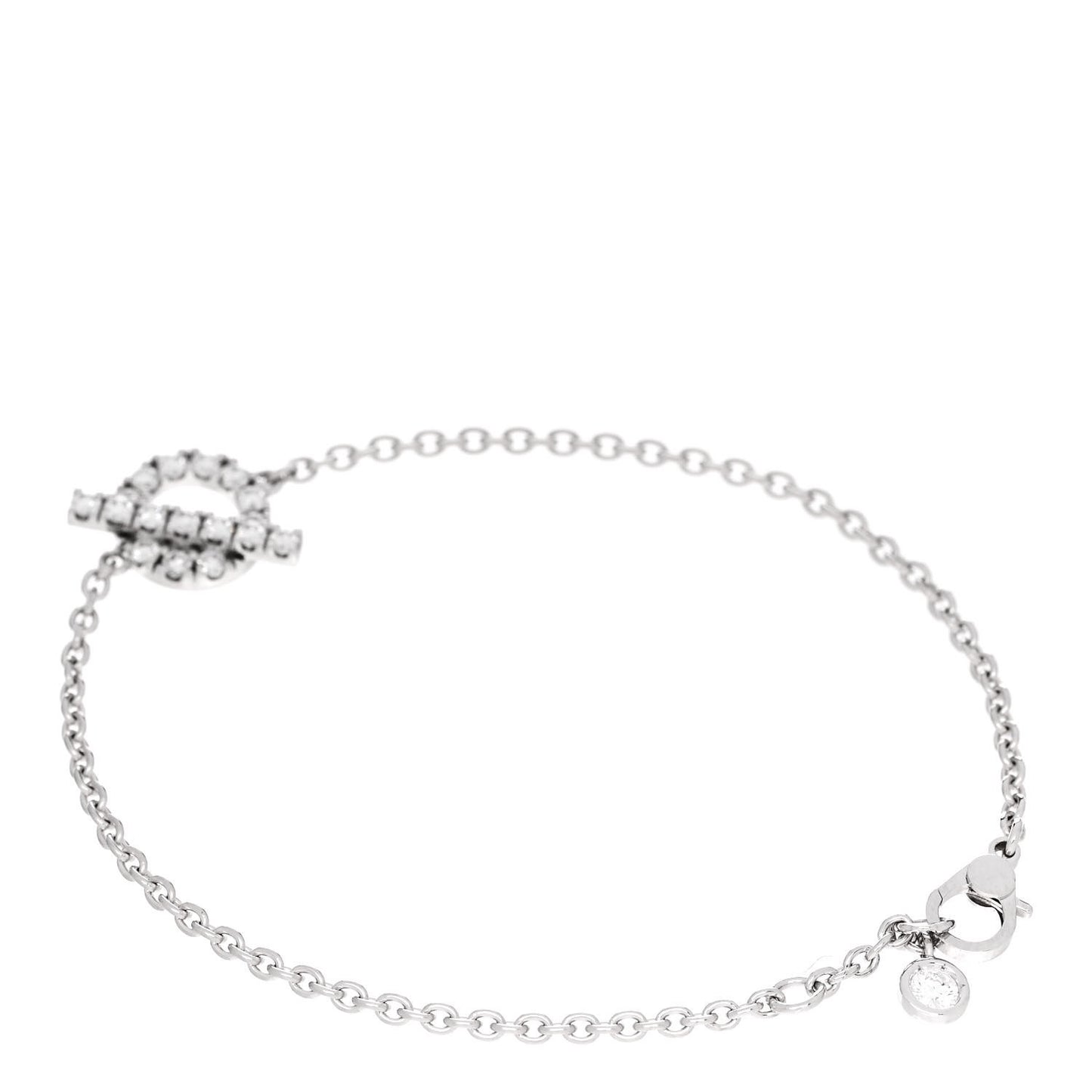 18K White Gold Diamond Finesse Bracelet SH