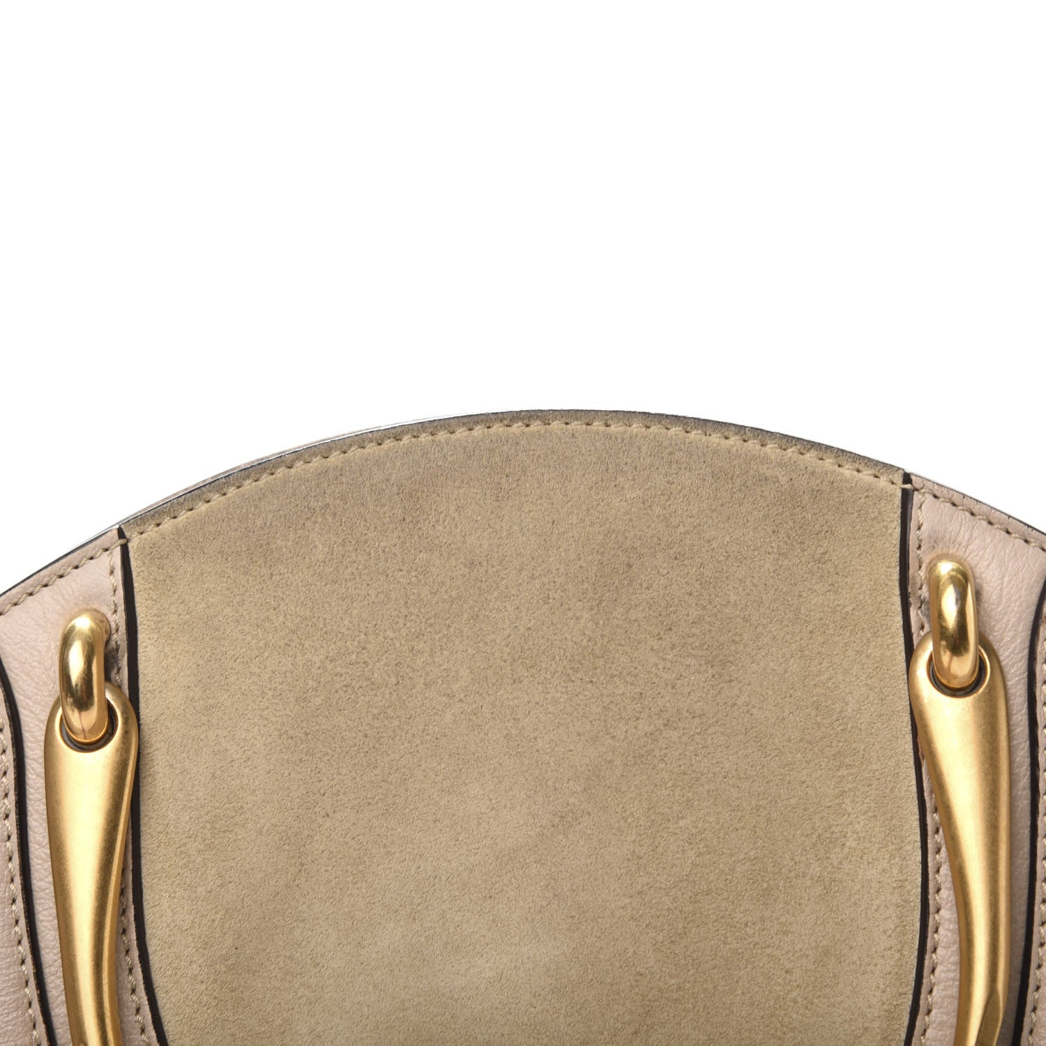 Chloe Calfskin Suede Medium Pixie Bag Abstract White 11 of 12
