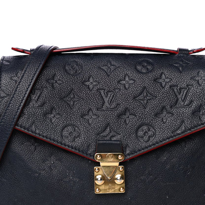 Louis Vuitton Empreinte Pochette Metis Marine Rouge 7 of 16