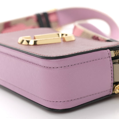 Marc Jacobs Saffiano Small Snapshot Camera Bag Burgundy Pink 9 of 10