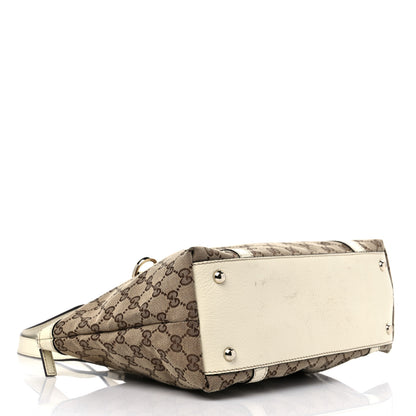 Gucci Monogram Medium Abbey Tote Off White 4 of 15