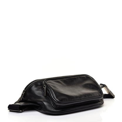 Saint Laurent Lambskin Subway Belt Bag Black 4 of 11