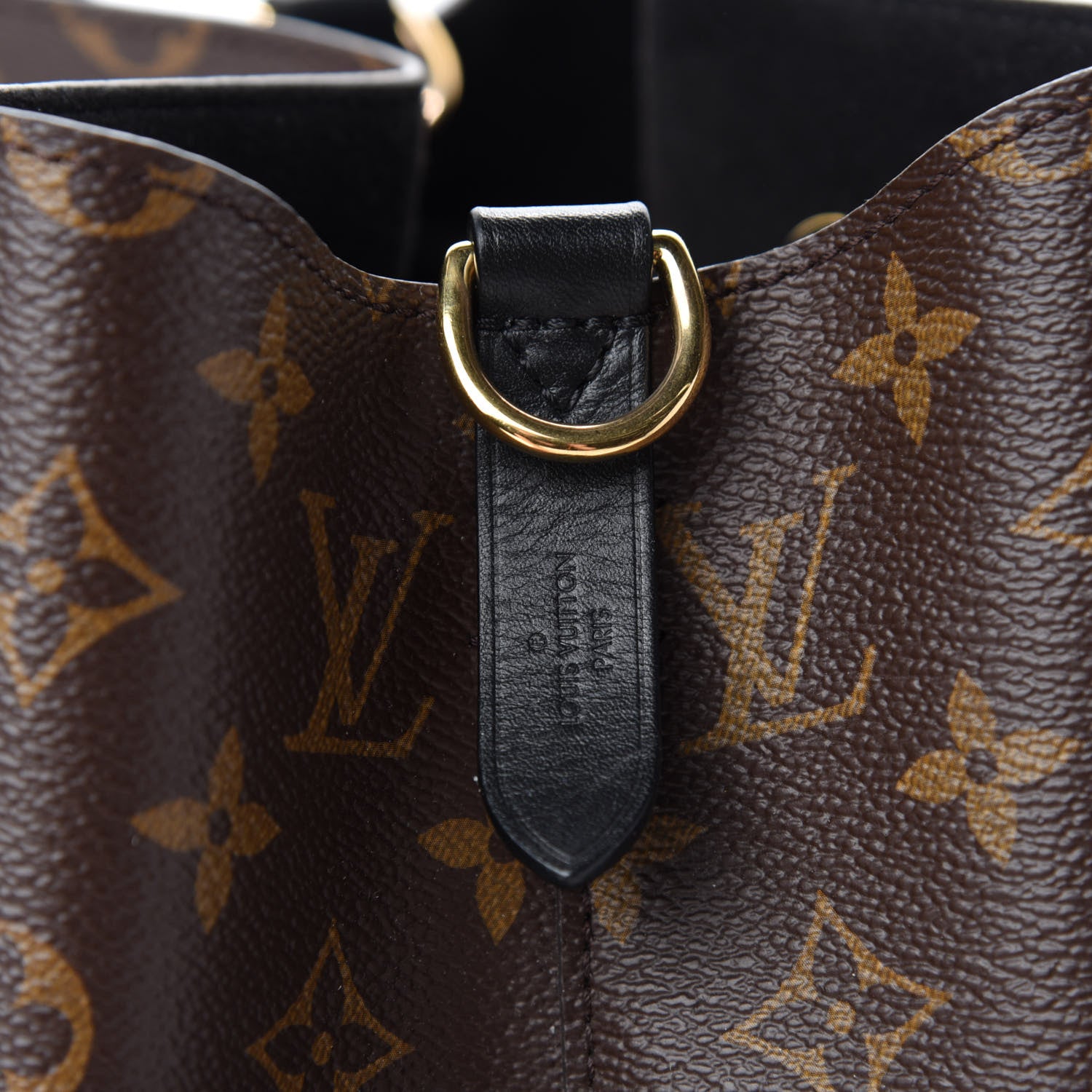 Louis Vuitton Monogram Neonoe MM Black 11 of 12
