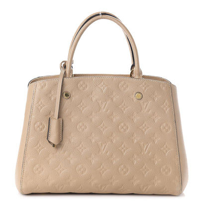 Louis Vuitton Empreinte Montaigne MM Beige Rose 1 of 10