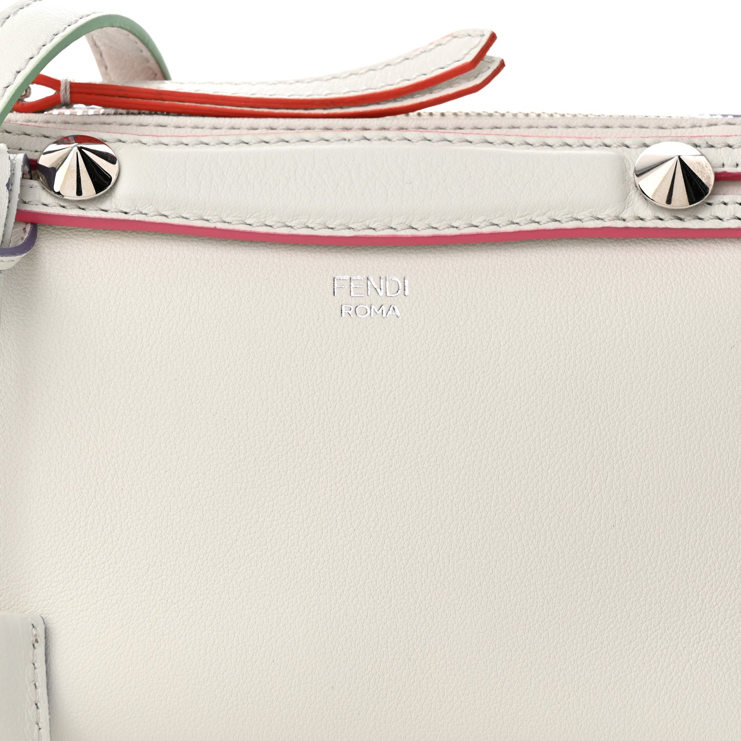 Vitello Dolce Crystal Croc Tail Mini By The Way Boston Bag White Ice Multicolor