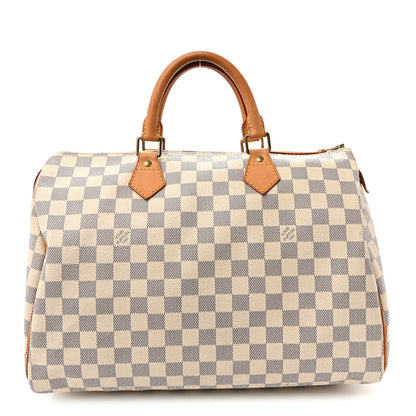 Louis Vuitton Damier Azur Speedy 35 1 of 15