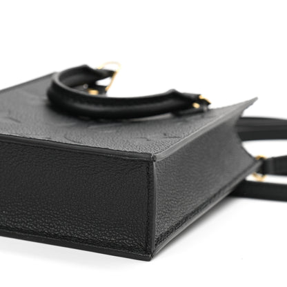 Louis Vuitton Empreinte Monogram Giant Petit Sac Plat Black 9 of 9