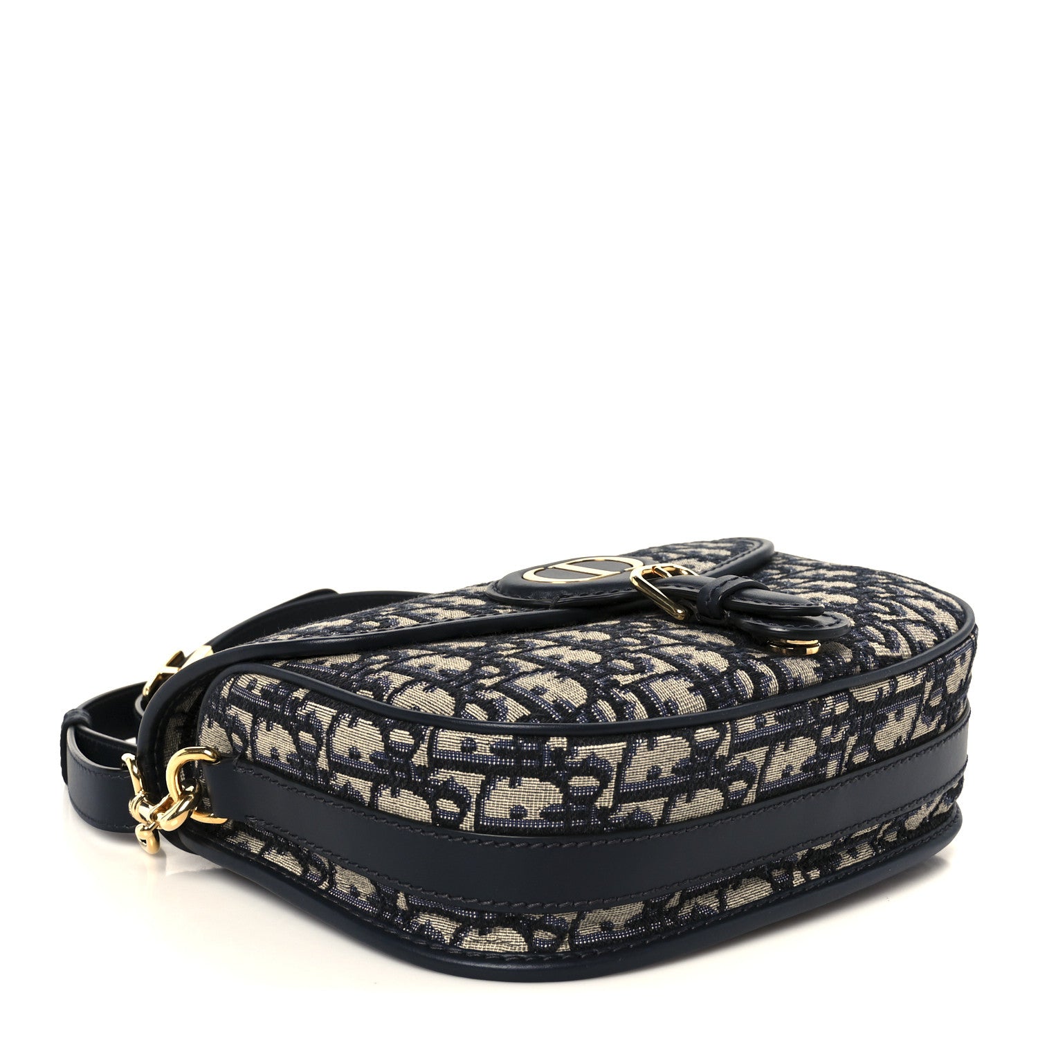 Christian Dior Oblique Medium Bobby Flap Blue 4 of 9