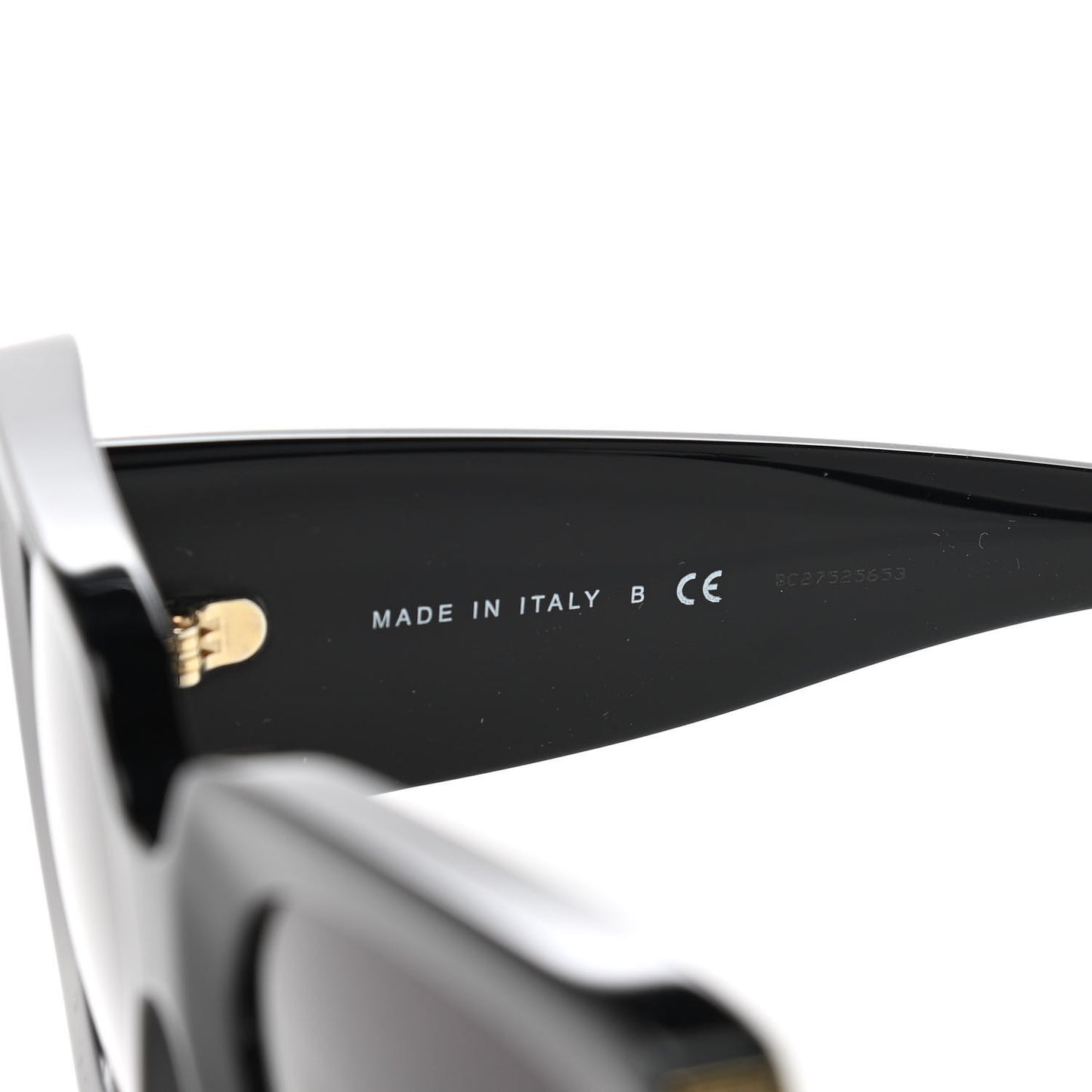 Acetate Rectangle Sunglasses 5435 Black