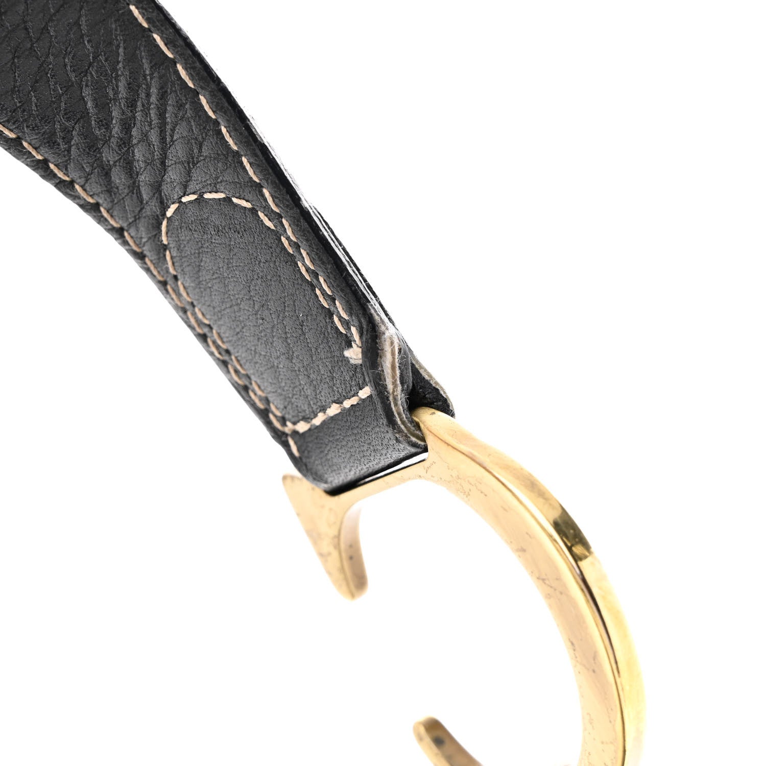 Christian Dior Calfskin Saddle Bag Black 16 of 16