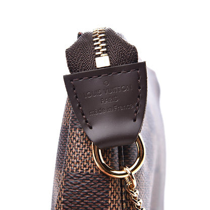 Louis Vuitton Damier Ebene Mini Pochette Accessories 6 of 7
