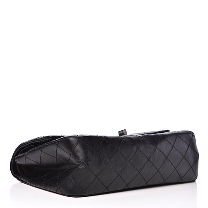 Chanel Aged Calfskin Quilted 2.55 Reissue 225 Flap Black 3 of 11