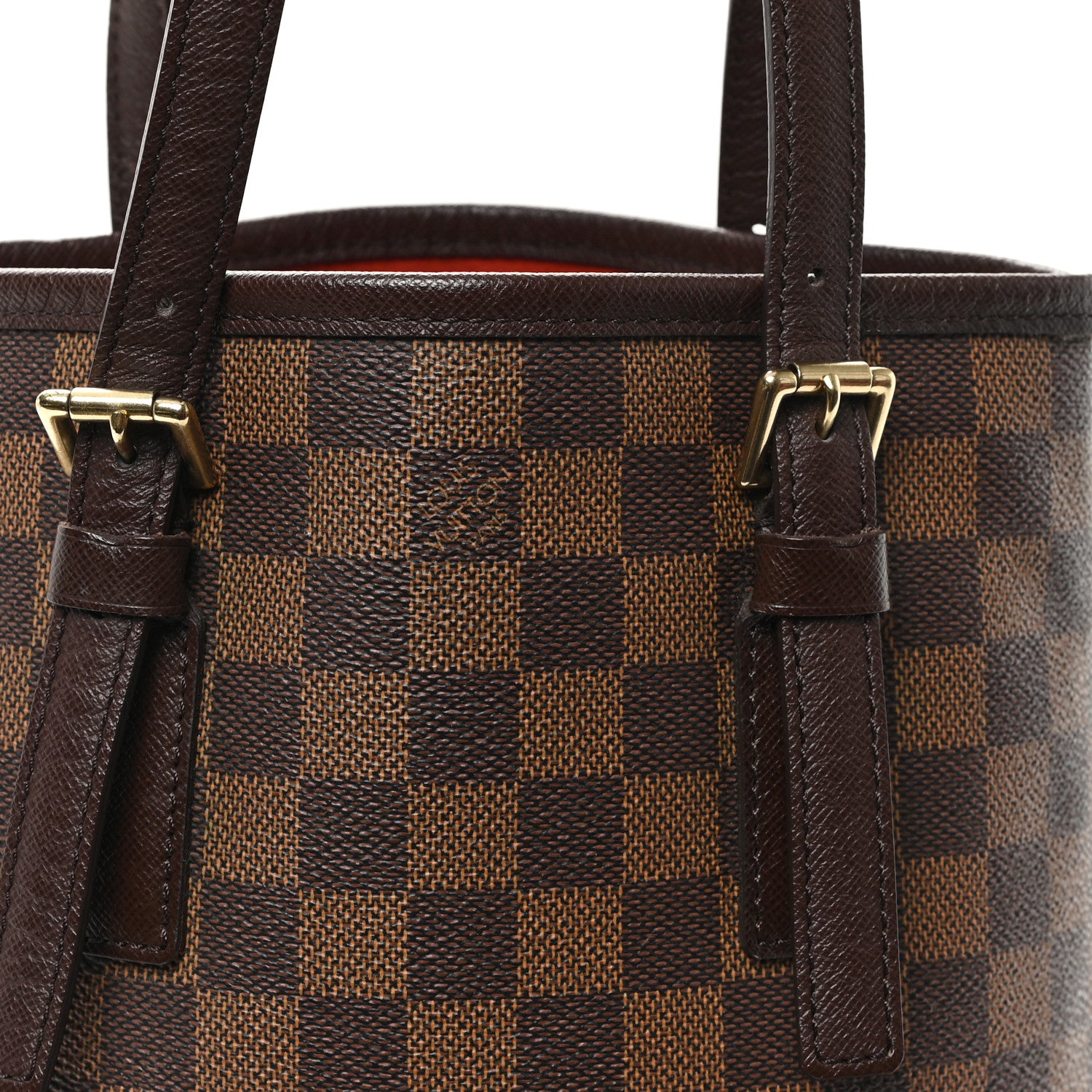 Louis Vuitton Damier Ebene Marais Bucket 23 8 of 10