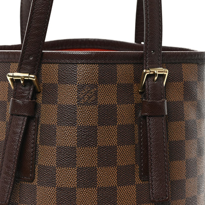 Louis Vuitton Damier Ebene Marais Bucket 23 8 of 10