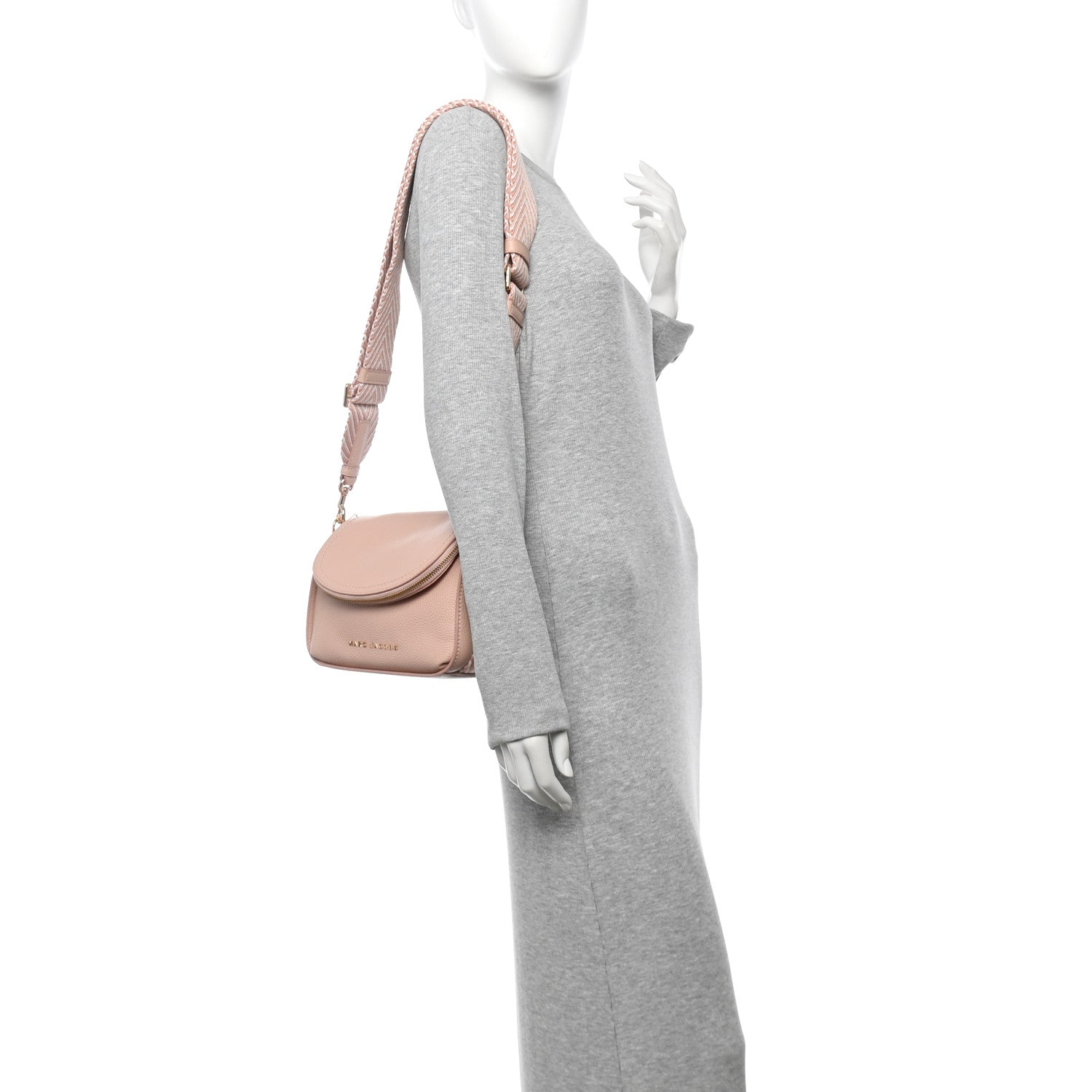 Marc Jacobs Calfskin Mini The Groove 2.0 Messenger Crossbody Rose 2 of 11