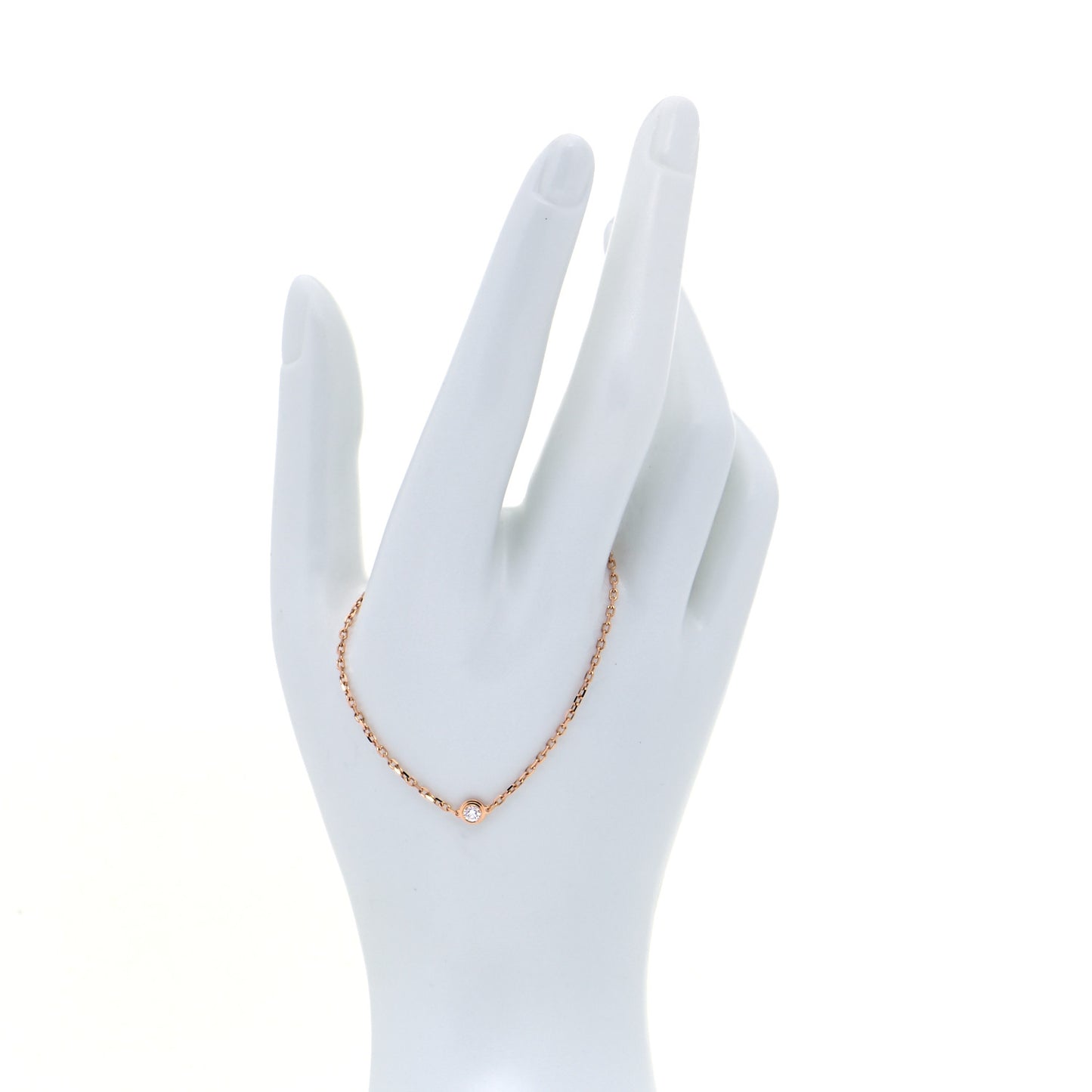 18K Pink Gold Diamond SM D'Amour Bracelet
