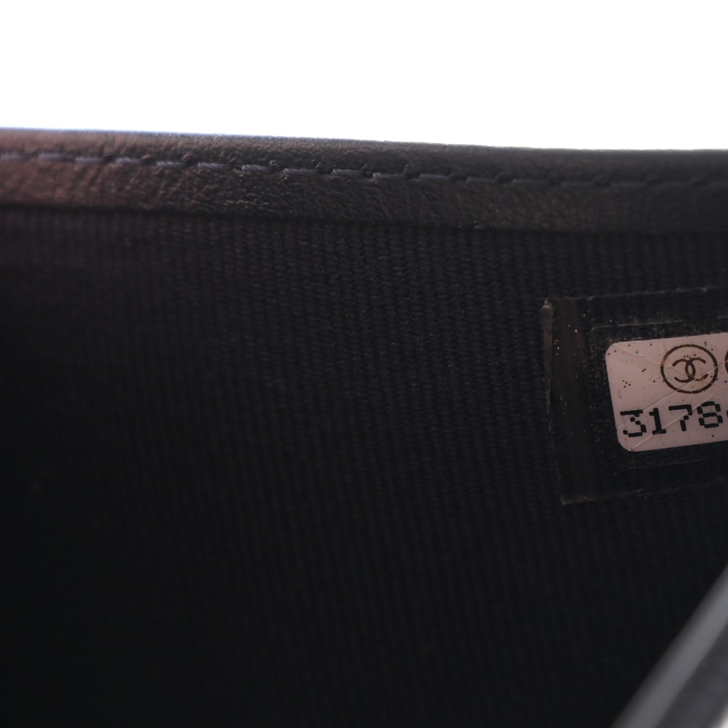 Caviar Quilted Compact Flap Wallet Navy