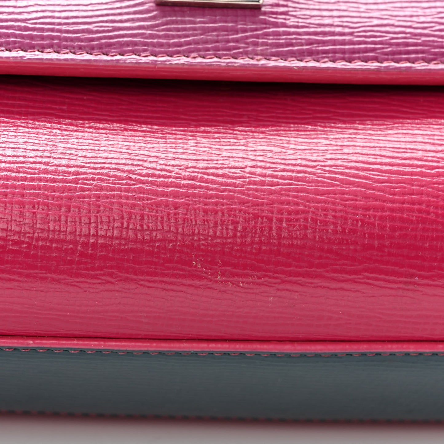 Dauphine Small Tricolor Miss Sicily Satchel Pink