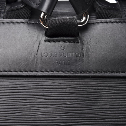 Louis Vuitton Epi Christopher Backpack PM Black 10 of 13