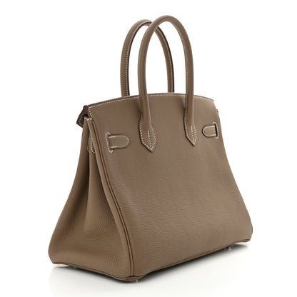 Hermes Togo BIRKIN 30 Etoupe 3 of 11