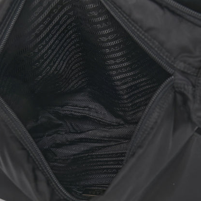 Prada Nylon Vela Messenger Bag Black 6 of 13