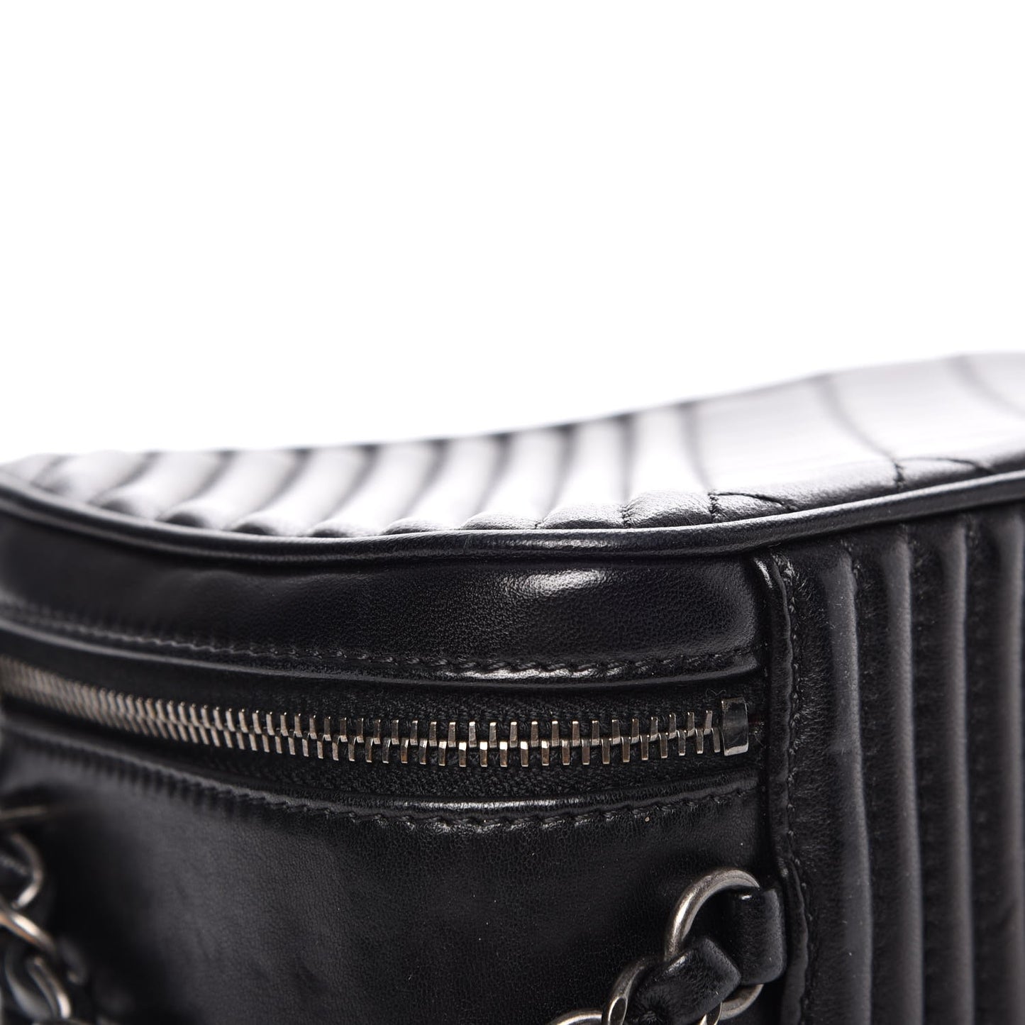 Lambskin Small Coco Boy Camera Case Black