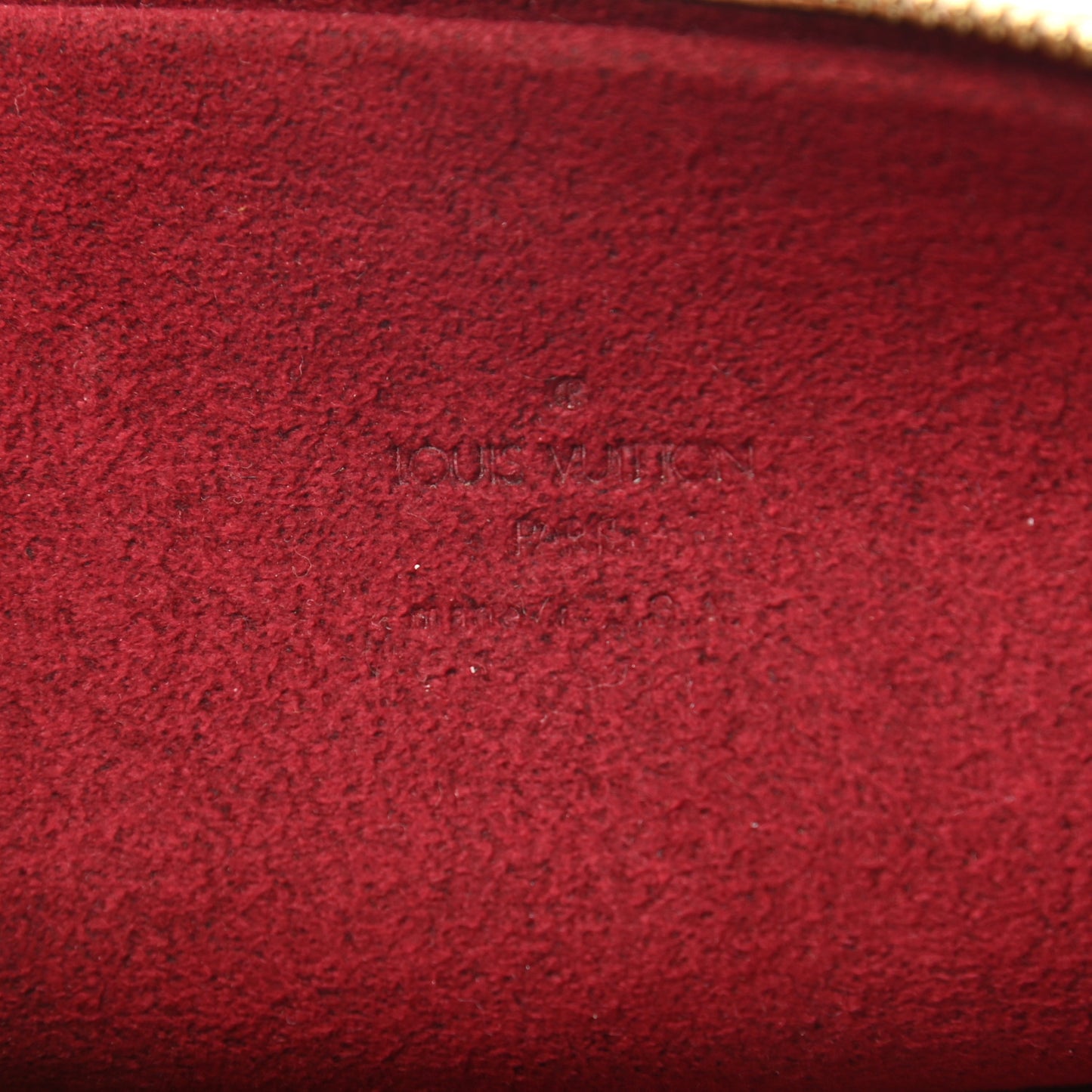 Monogram Multicolor Pochette Accessories White