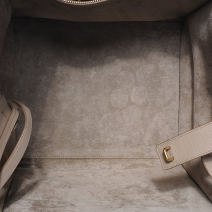 Celine Calfskin Small Phantom Luggage Beige 5 of 8