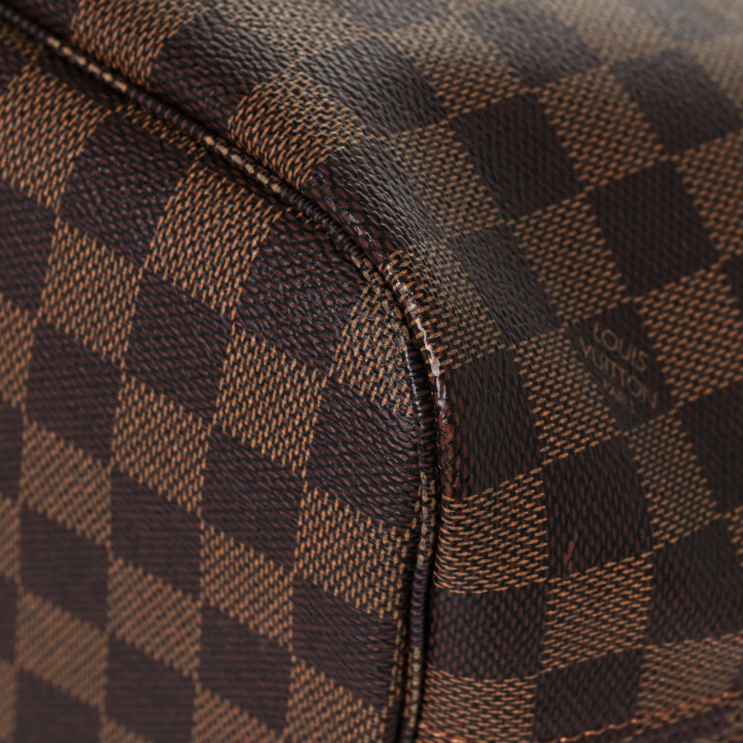 Damier Ebene Neo Neverfull MM Rose Ballerine