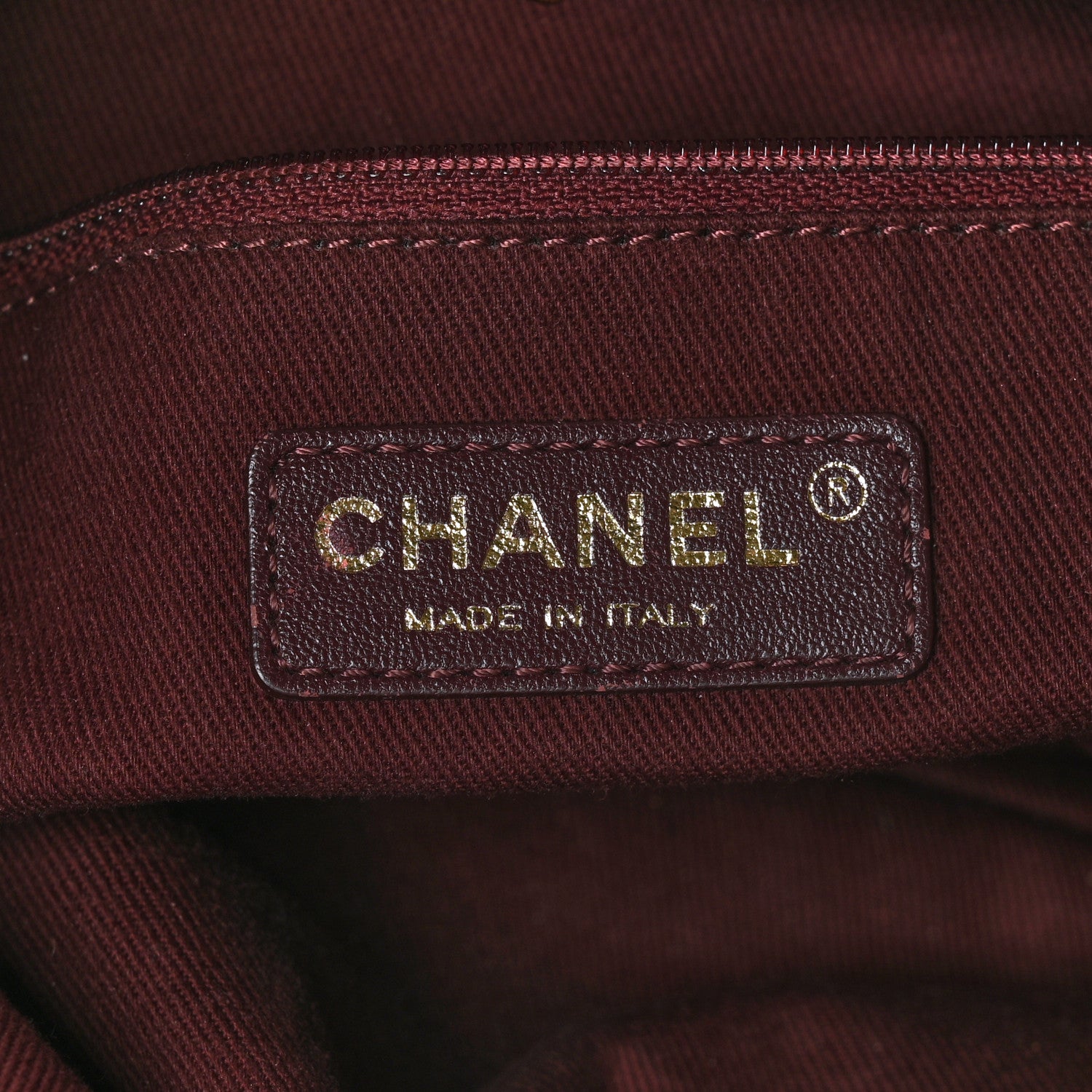 Chanel Calfskin Quilted Medium Soft Elegance Tote Burgundy 8 of 11