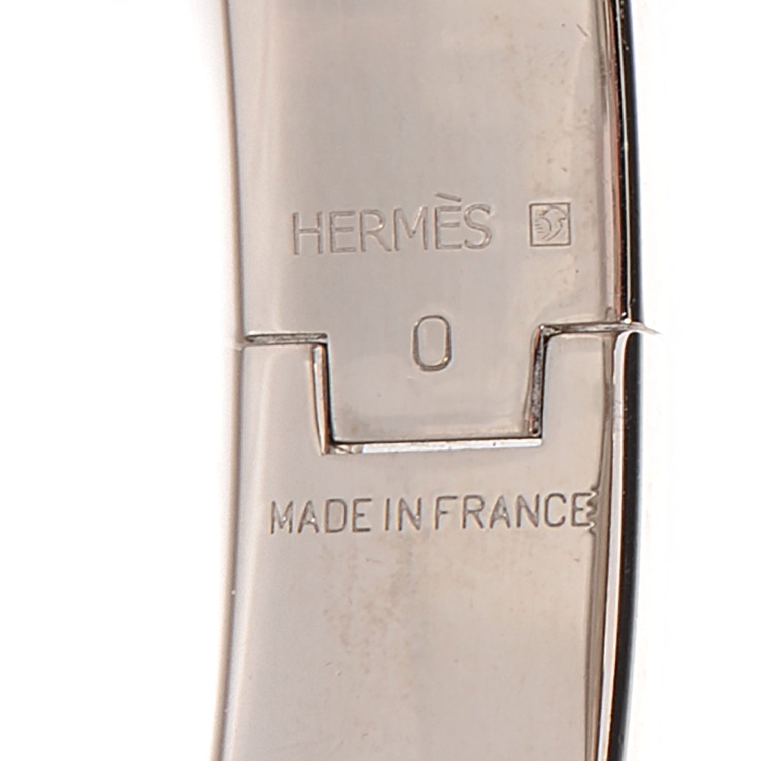 Hermes Narrow Enamel Clic Clac H Bracelet PM Royal Bleu 4 of 5